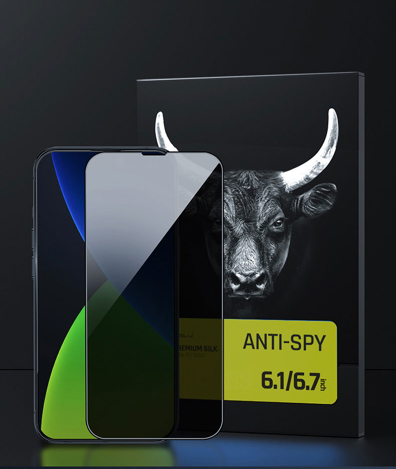 CƯỜNG LỰC CHỐNG NHÌN TRỘM IP 13/ 14 SERIES MIPOW KINGBULL ANTI-SPY HD